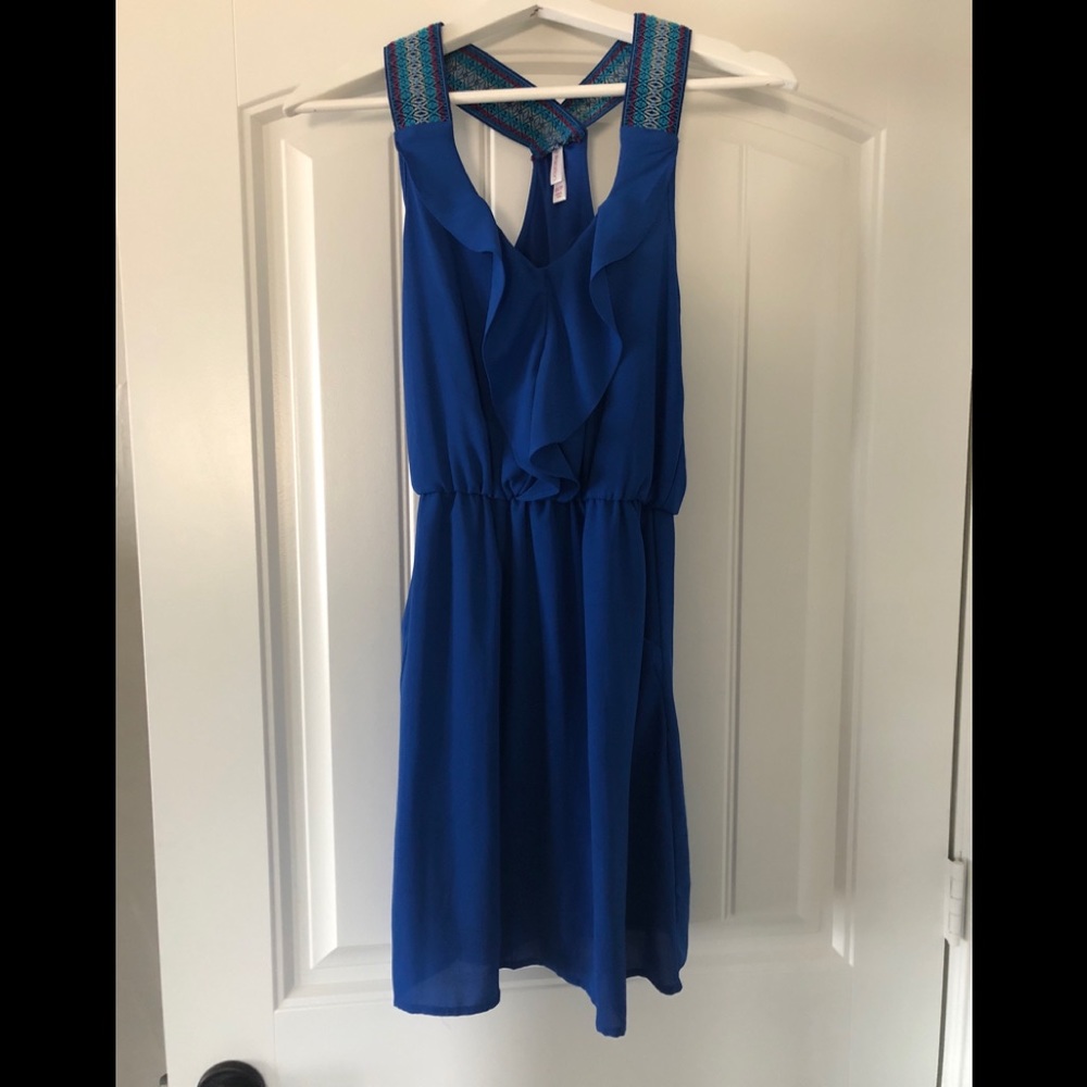 Cute Thick Strapped Spring Dress